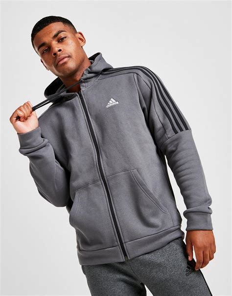 adidas original full zip hoodie mens|Adidas energize full zip hoodie.